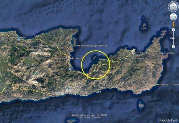 Kreta, Kavousi: 2 Baugrundstücke mit Meerblick in Tholos zu verkaufen