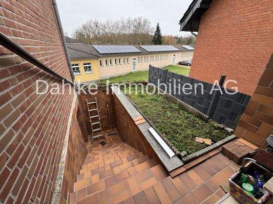 Außen liegender Kellerzugang