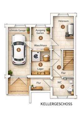 Kellergeschossvariante