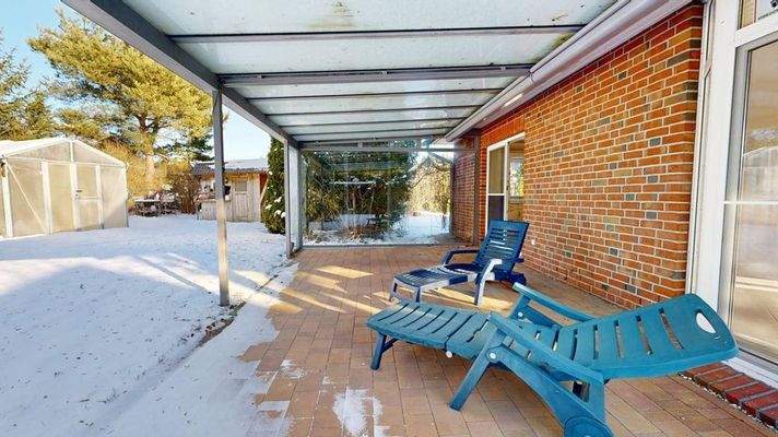 überdachte Terrasse