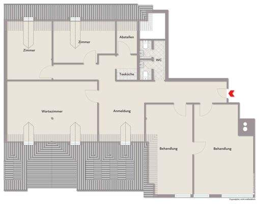 Exposéplan unmöbliert