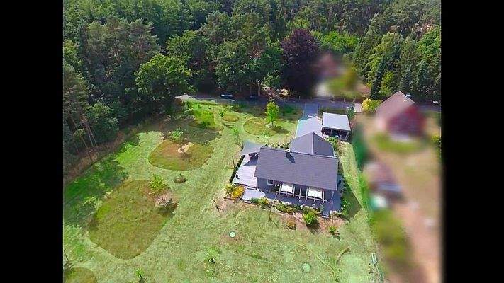 Gesamtobjekt von oben 