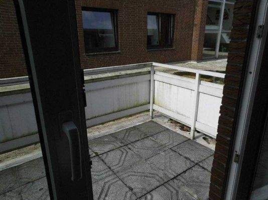 Blick auf den Balkon