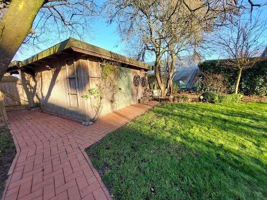 der praktische Geräteschuppen