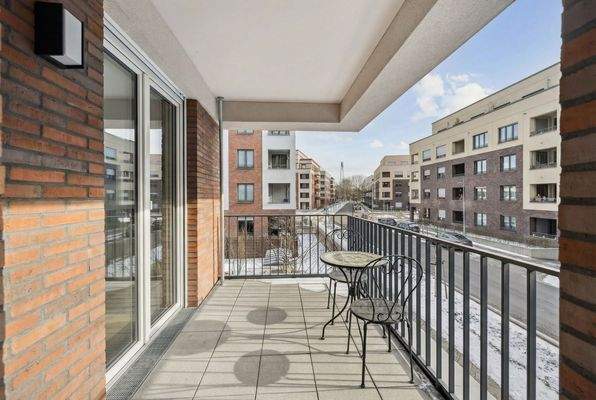 Loggia Südausrichtung