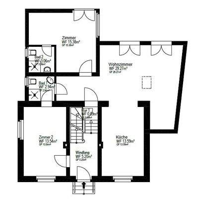 Grundriss Erdgeschoss