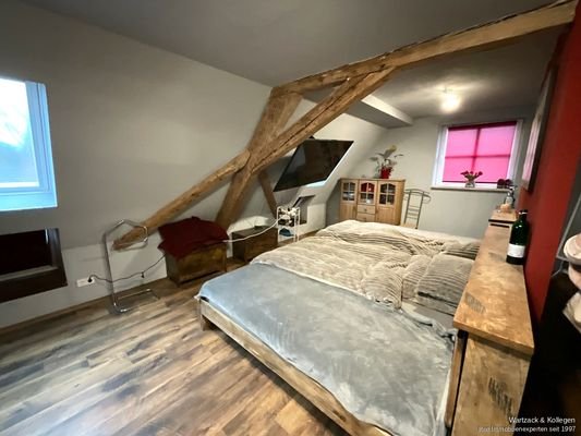 Schlafzimmer im Obergeschoss