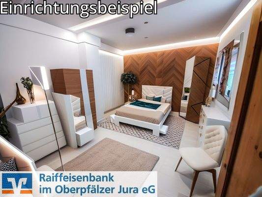 Schlafzimmer EG Einliegerwohnung