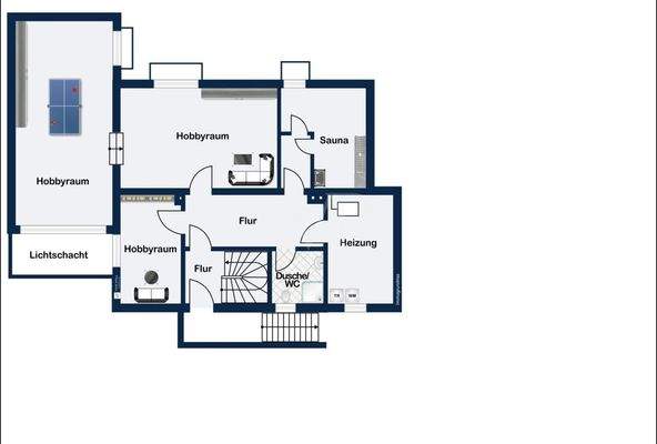 Grundriss Untergeschoss