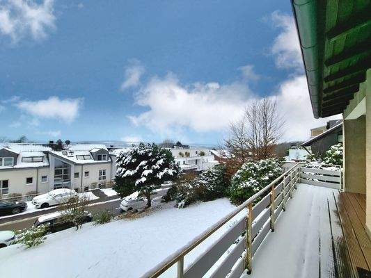 Südbalkon mit Weitblick - Erdgeschoss