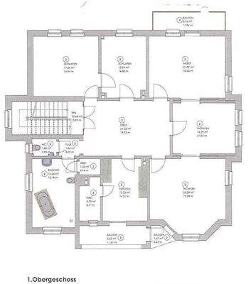 Grundriss 1. OG