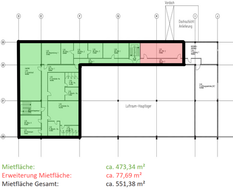 Bitterfeld Büros, Büroräume, Büroflächen 