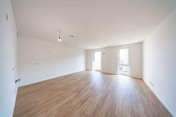 Offener Wohn- und Küchenbereich