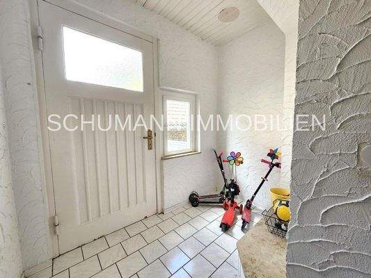 Eingang zu den 3 Wohnungen