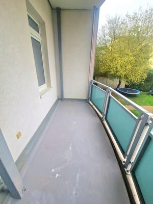 großer Balkon