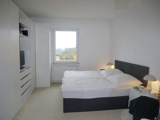 Teilansicht Schlafzimmer