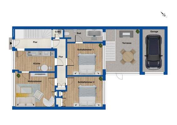 Grundriss Erdgeschoss