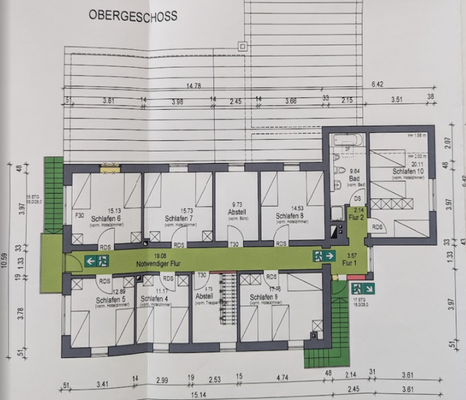 Grundriss Obergeschoss