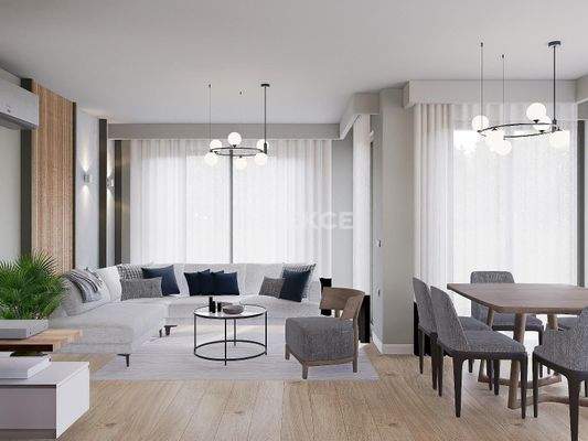 Flats Close to the Sea and Shopping Mall in Antalya Lara