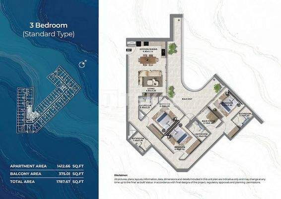 Luxury Lakeside Apartments in Dubai with 1% Monthly Payment Plan