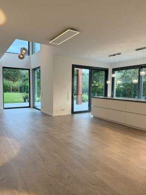 Essbereich mit offener Küche