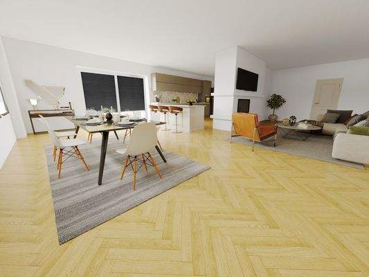 Visualisierung Wohnzimmer