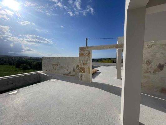 Kreta, Armeni: Zwei halbfertige Villen mit Meerblick in der Nähe von Rethymno zu verkaufen