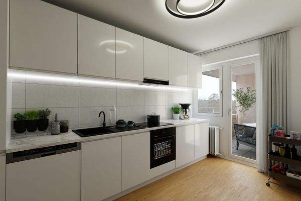 Küche_Visualisierung