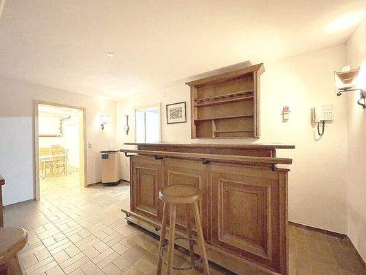 Wohndiele im Untergeschoss