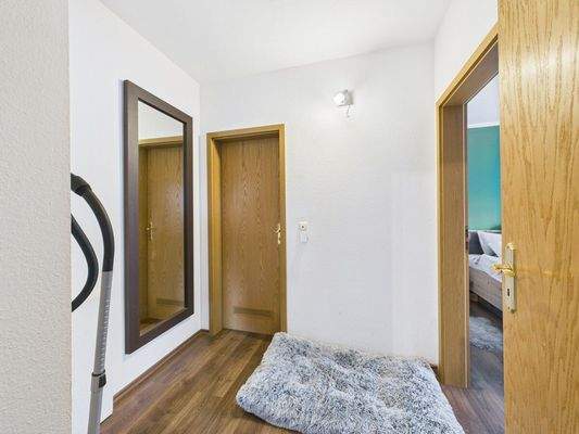 Zugang Tageslichtbad und Schlafzimmer