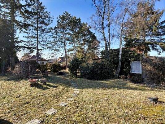 Grundstücksansicht aus Nord-Ost