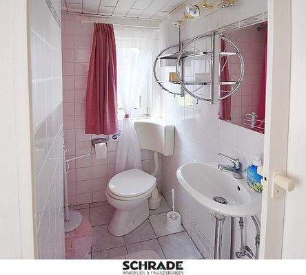 ...mit freundlichem Duschbad