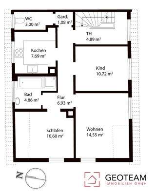 Obergeschoss (Wohnhaus)