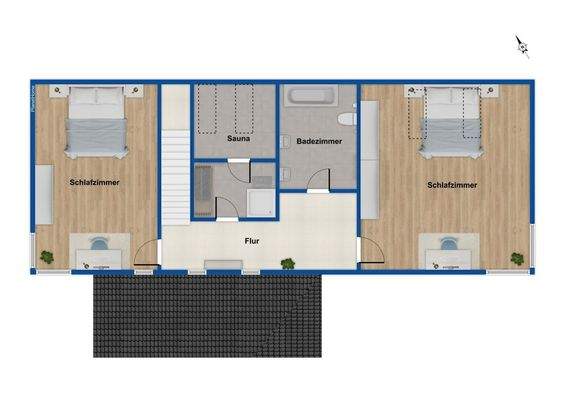 Grundriss Dachgeschoss