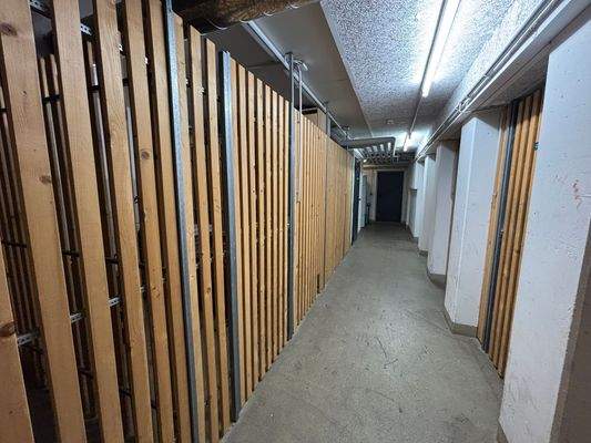 Kellerabteil im Wohnhaus