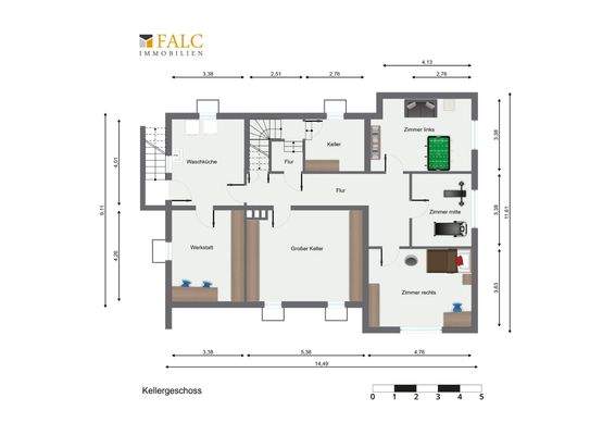 Grundriss Kellergeschoss