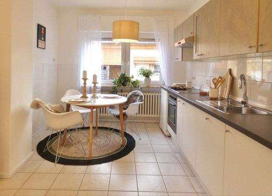 Wohnküche zum Innenhof