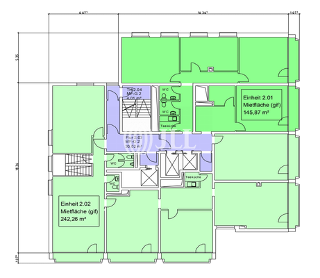 Grundriss 2. Obergeschoss