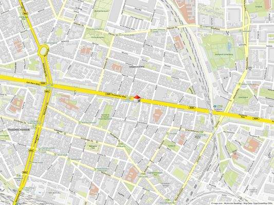 Geolyzer Kartenausschnitt