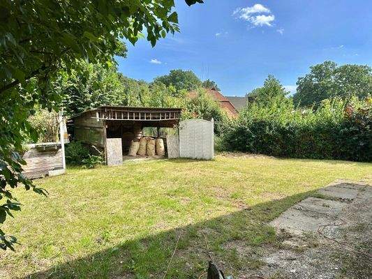 Blick auf das Grundstück 2