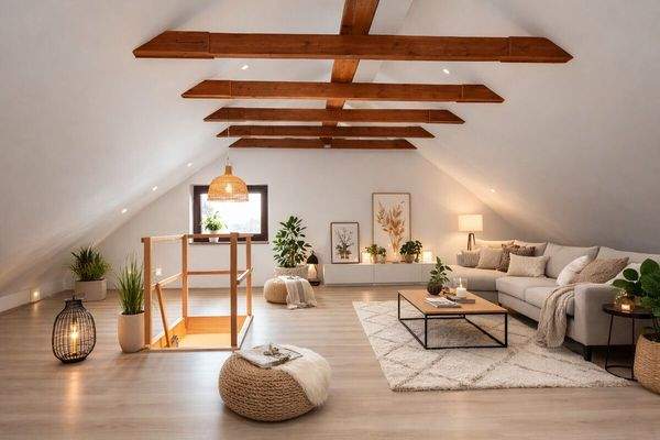 HOMESTAGING ausbaufähiges Dachgeschoss (KI generiert)