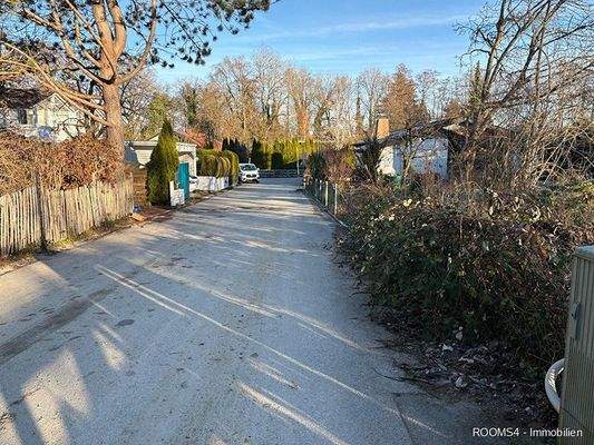 in einer Sackgasse gelegen