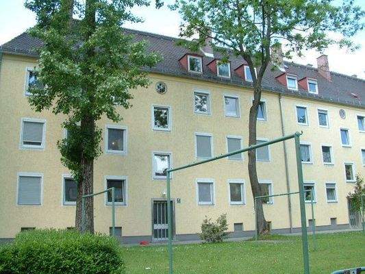 Blick auf das Wohnhaus