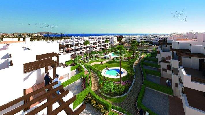 Apartments in a Complex in Almeria Spain