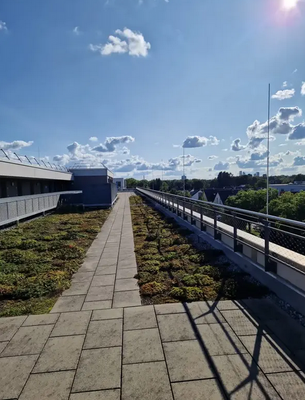Dachterrasse