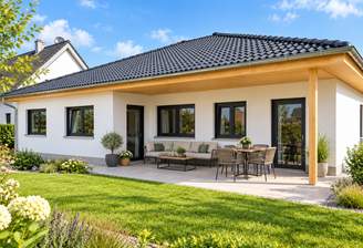 Bungalow Garten