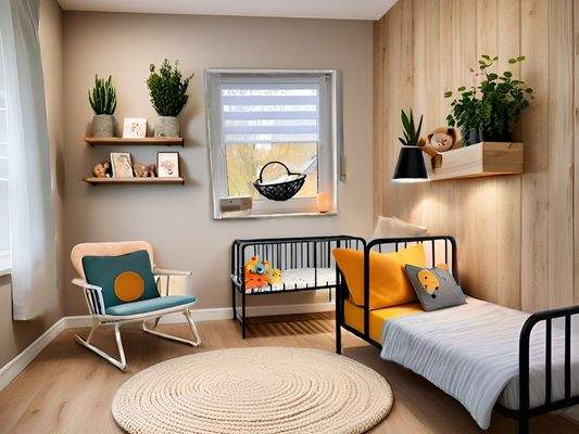 Kinderzimmer - Animation KI