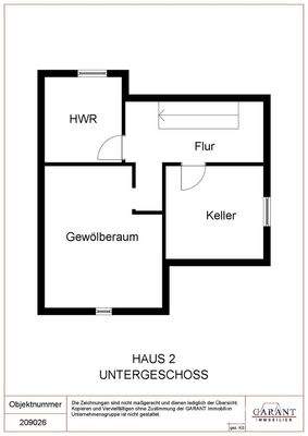 Untergeschoss Haus 2