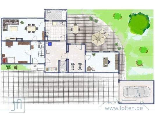 Grundriss Erdgeschoss