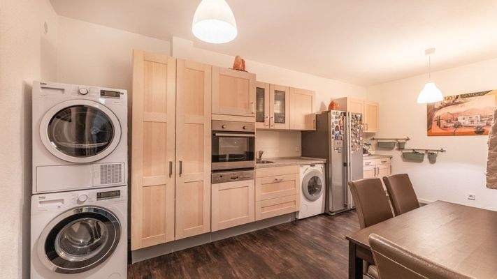 Waschküche/Küche im Untergeschoss